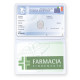 Portacards 2 tasca trasparenti in pvc Portacards 2 tasca trasparenti in pvc