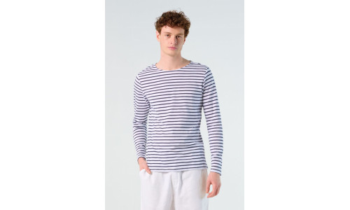 Maglietta Marine cotone pettinato stile marinaio Promozionali