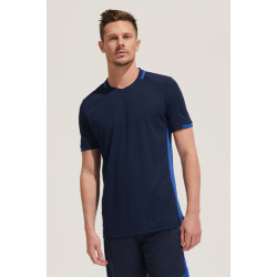 Maglia Classico scollo a V con profili in contrasto