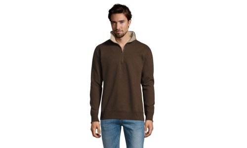 Felpa Scott collo doppio con mezza Zip Promozionali