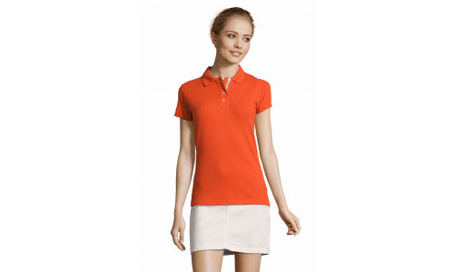 Polo donna Portland Punto vita Sfiancato 4 bottoni Personalizzali con il tuo logo Polo donna Portland Punto vita Sfiancato 4 bottoni Personalizzali con il tuo logo