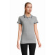Polo con finiture su maniche e collo a contrasto modello Pasadena Women