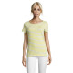 T-shirt donna Miles in cotone e righe intessute Personalizzali con il tuo logo T-shirt donna Miles in cotone e righe intessute Personalizzali con il tuo logo