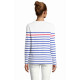 T-shirt donna Matelot manica lunga rigata personalizzabili