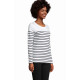 T-shirt donna Matelot manica lunga rigata personalizzabili