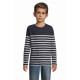 T-shirt bambino matelot manica lunga rigata Promozionali