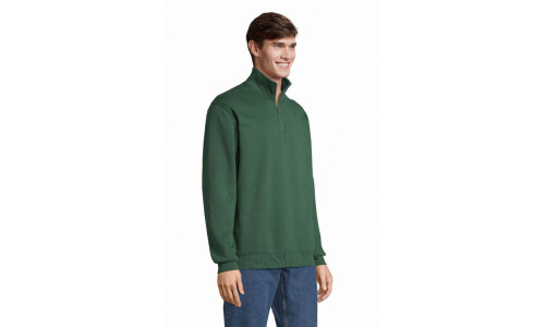 Felpa unisex Conrad collo alto con 1/4 zip Promozionale Felpa unisex Conrad collo alto con 1/4 zip Promozionale