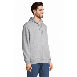 Felpa unisex calipso full zip con cappuccio Felpa unisex calipso full zip con cappuccio