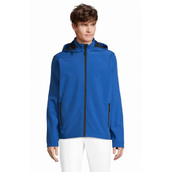 Giacca Race Hooded uomo softshell con cappuccio Giacca Race Hooded uomo softshell con cappuccio
