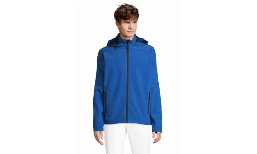 Giacca Race Hooded uomo softshell con cappuccio Promozionali Giacca Race Hooded uomo softshell con cappuccio Promozionali