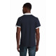Polo unisex bicolore modello Prince finiture a contrasto