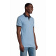 Polo unisex bicolore modello Prince finiture a contrasto