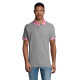 Polo unisex Prince con finiture a contrasto personalizzabili Polo unisex Prince con finiture a contrasto personalizzabili