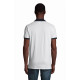 Polo unisex bicolore modello Prince finiture a contrasto