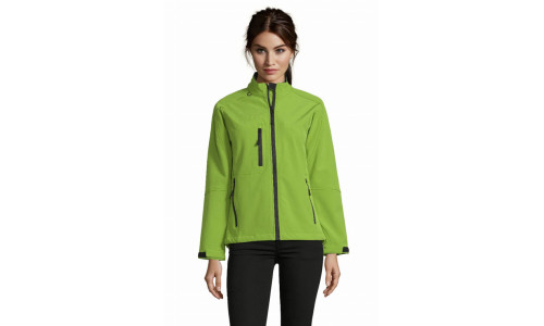 Giacca donna Roxy softshell full zip personalizzabile