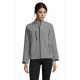 Giacca donna Roxy softshell full zip personalizzabile