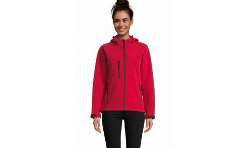 Giacca donna Replay softshell con cappuccio personalizzabile Giacca donna Replay softshell con cappuccio personalizzabile