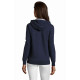 Felpa donna modello Soul Women - cappuccio a contrasto