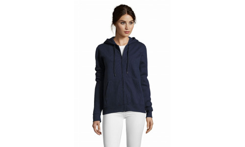 Felpa Seven Women Full Zip in tinta personalizzabili