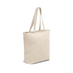 Shopper in cotone con zip HACKNEY Shopper in cotone con zip HACKNEY