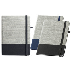 Block note A5 in tela di cotone ROUSSEAU