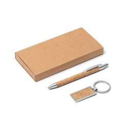 Set di penna a sfera e portachiavi Set di penna a sfera e portachiavi