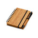Block note in bambù promozionale