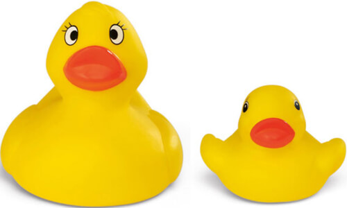 Gioco Paperella di gomma DUCKY personalizzabili