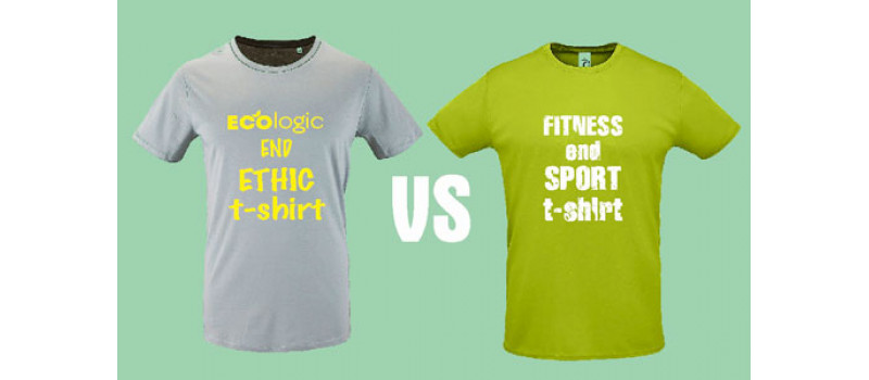 Magliette eco vs. T-shirt tecniche quali scegliere per la tua promozione