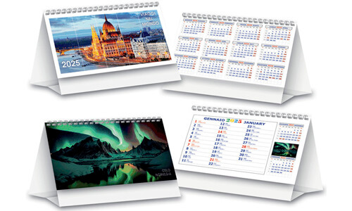 Calendario da Tavolo Viaggi nel Mondo