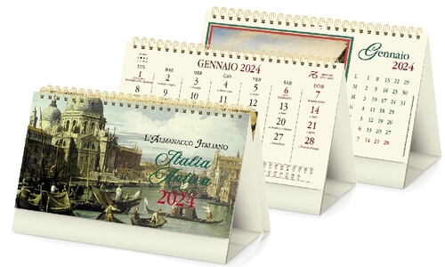 Calendario da tavolo grafiche italia Antica