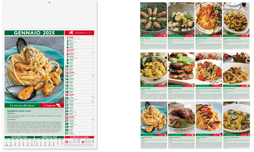 Calendari murali adatti al mondo della ristorazione 