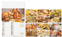 Calendario illustrato PANE E PASTA