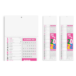 Calendario Olandese Slim Fluo - B - Calendario Olandese Slim Fluo - B -