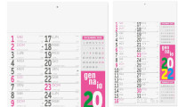 Calendario Olandese Fluo - B -