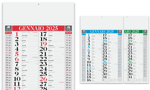 Calendari olandesi Serie Classico Basic