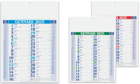 Calendario olandese a due colori