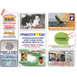 Calendarietto Card biglietto visita a 4 colori. Calendarietto Card biglietto visita a 4 colori.
