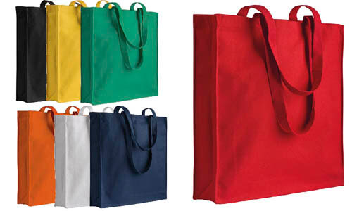 Shopper con soffietto grammatura pesante 280gr.