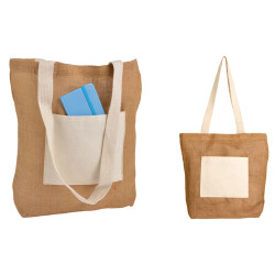 Shopper Juta con tasca