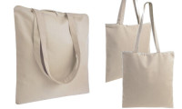 Shopper in cotone Chiusura Zip