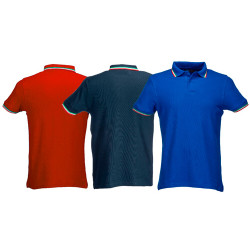 Polo piqué di cotone 180 gr
