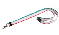 Nastro collo - lanyard tricolore