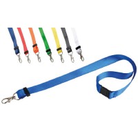 Nastro collo - lanyard in raso satinato