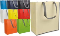 Shopper tnt manici grigi Large