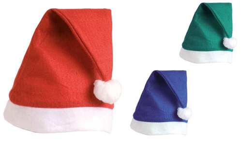 Cappello Babbo Natale in feltro personalizzabili