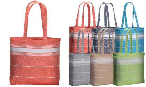 Borsa shopper in morbido cotone Fouta