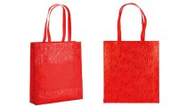 Shopper decorata con effetto Rose