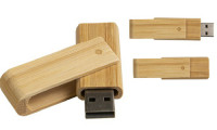 Chiavetta USB 4Gb in bamboo