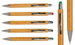 Penna a scatto touch colorato